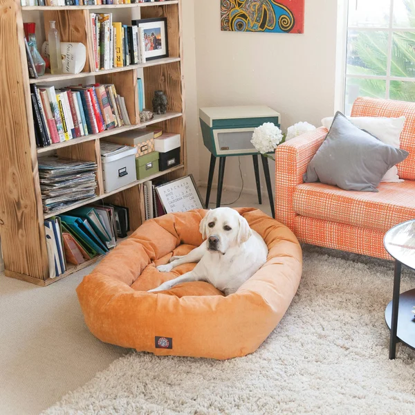 Majestic Pet Pearl Villa Bagel Pet Bed 52 inch