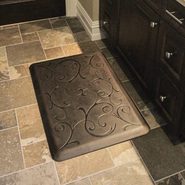 WellnessMats Estates Collection 3& x 2& Anti-Fatigue Mat Bella - Sand Dollar
