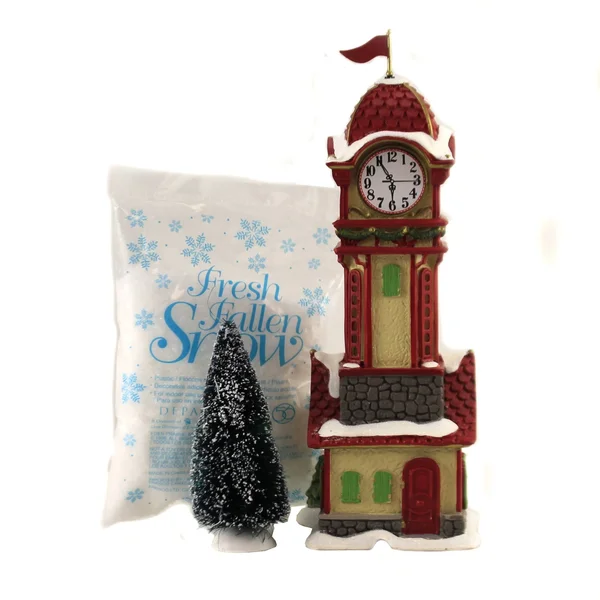 Department 56 North Pole Christmas Countdown Tower 6005435, 9.5 x 3.25 x 3.5 inches