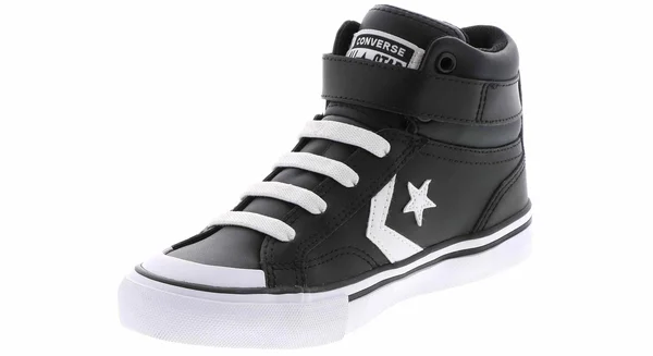 Converse Pro Blaze Strap High-Top Sneaker - Kids& - Boy's - Black