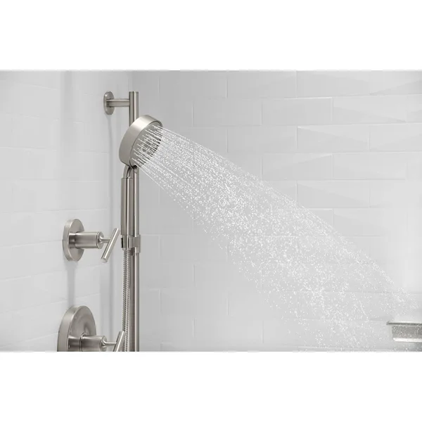 Kohler K-22178-G Purist 1.75 GPM Multifunction Handshower Kit with Katalyst air-induction Technology Polished Chrome