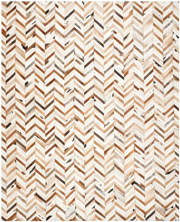 Safavieh Studio STL519A Grey Leather - Multi 8& x 10& Area Rug