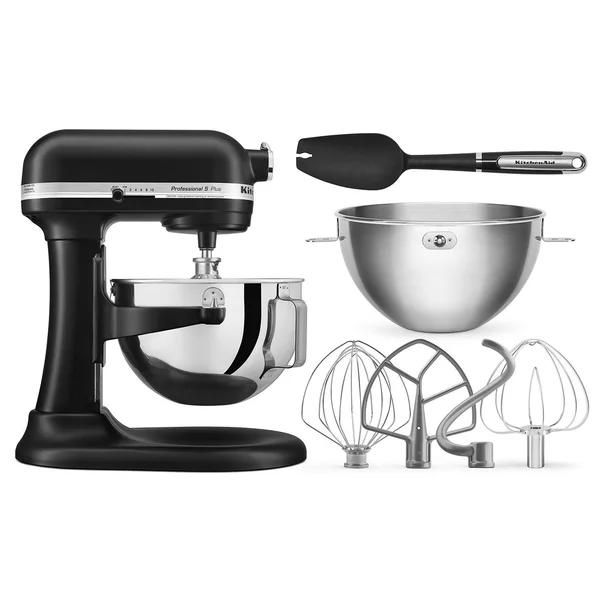 KitchenAid Professional 5 Plus KV25G0XOB 5-Quart Mixer - Onyx Black - 525W