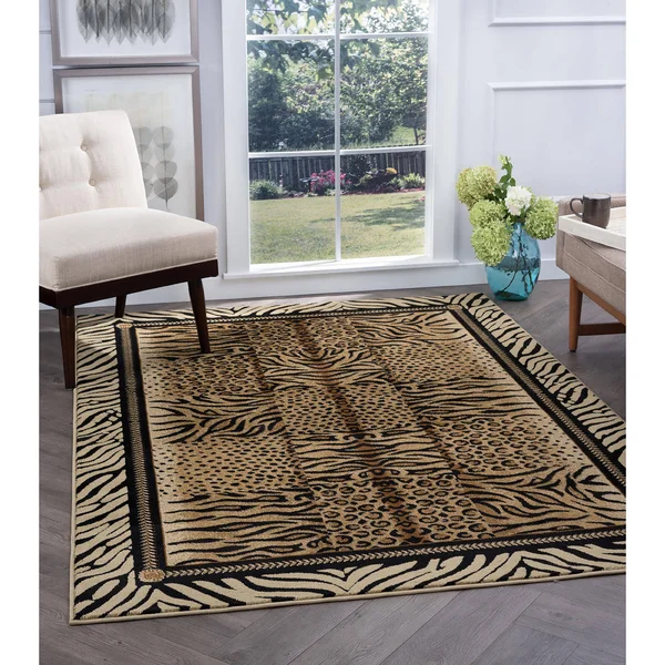 Bliss Rugs Serena Contemporary Indoor Area Rug - Size: 5& x 7&