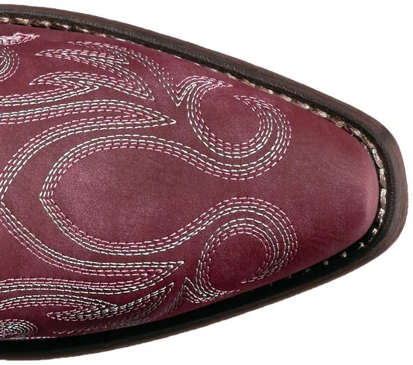Roper Red Riley Leather Women's Faux Cowboy Boots