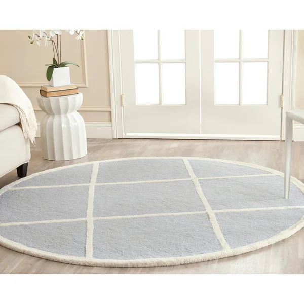 Safavieh Cambridge CAM136C Lavander, Ivory Rug 2&6x22 x 8& Runner