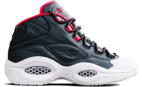 Reebok Question Mid in Black - Size 11