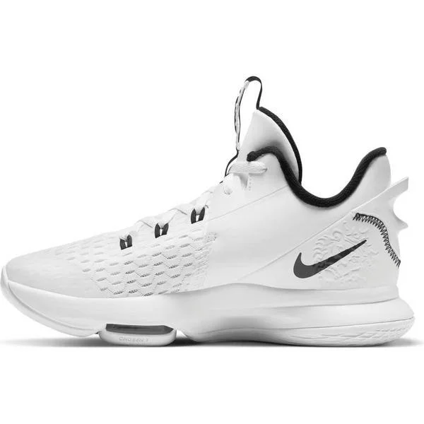 Nike Lebron Witness 5 Basketball Shoes - Men's, White