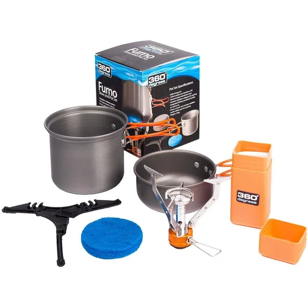 360 Degrees Furno Stove and Pot Set GAS Cooker