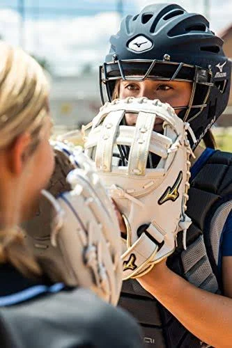Mizuno Women's Samurai Fastpitch Catcher&s Helmet Royal