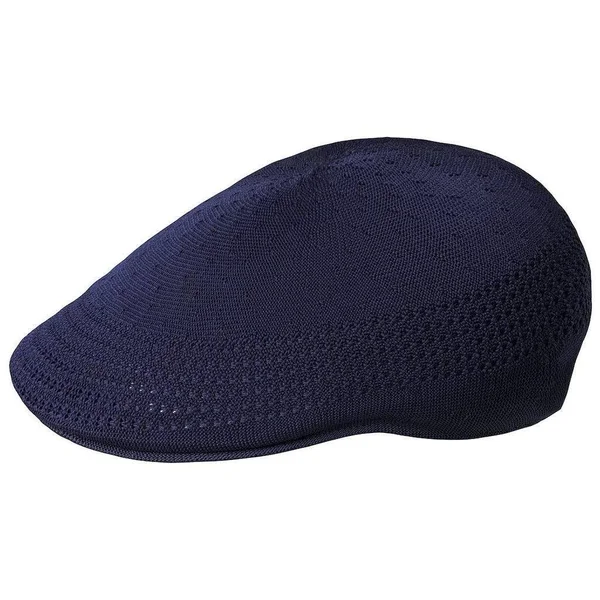 Kangol Tropic 507 Ventair Flat Cap - Navy - Large