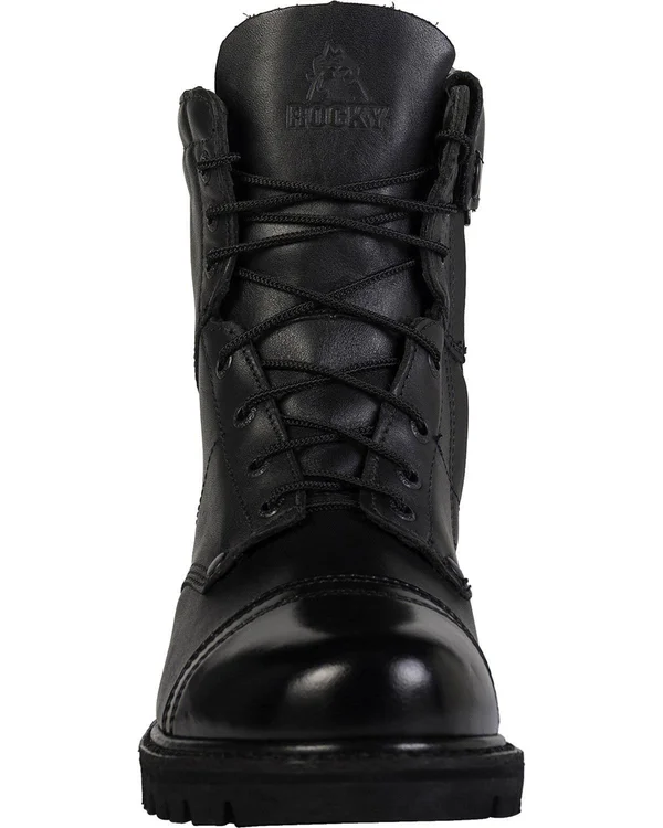 Rocky 7x22 Jump Boot Side-Zip, Men's Black