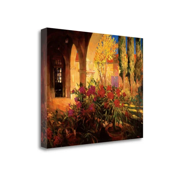 Twilight Courtyard by Philip Craig Fine Art Giclee Print on Gallery