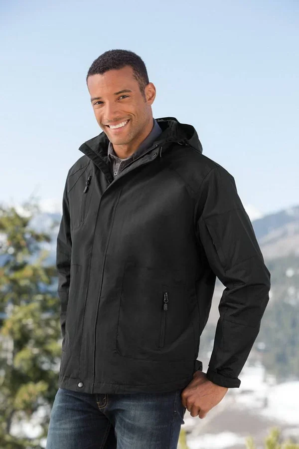 Port Authority J304 All-Season II Jacket - Black/Black - Xs