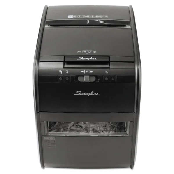 Swingline Stack-and-Shred 80X Auto Feed Cross-Cut Shredder