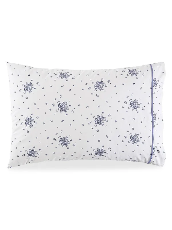 Anne De Solene Marquise King Pillowcases - Pair - Blue