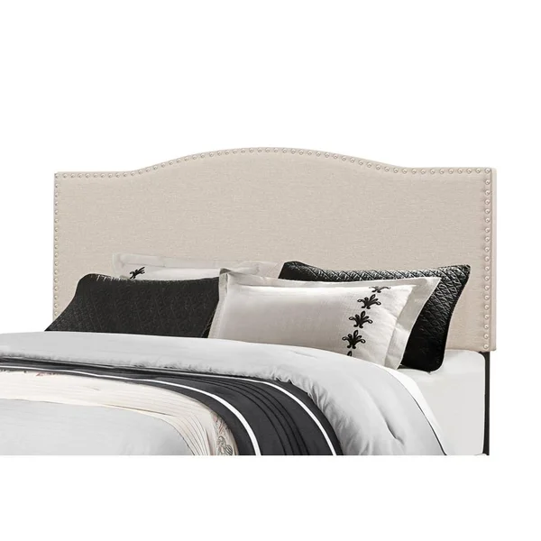 Hillsdale Furniture Kiley Headboard - King - Headboard Frame Included - Linen Fabric