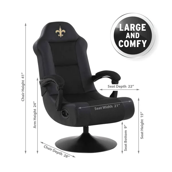 Imperial New Orleans Saints Ultra Game Chair