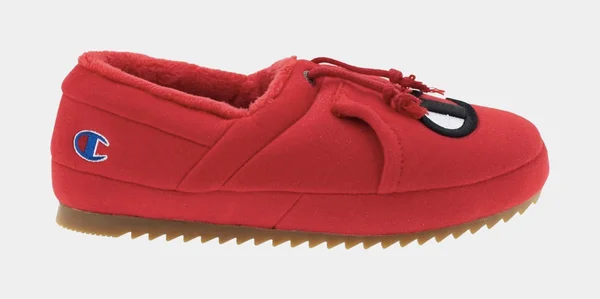Champion University Mens Slippers (Red/Black)