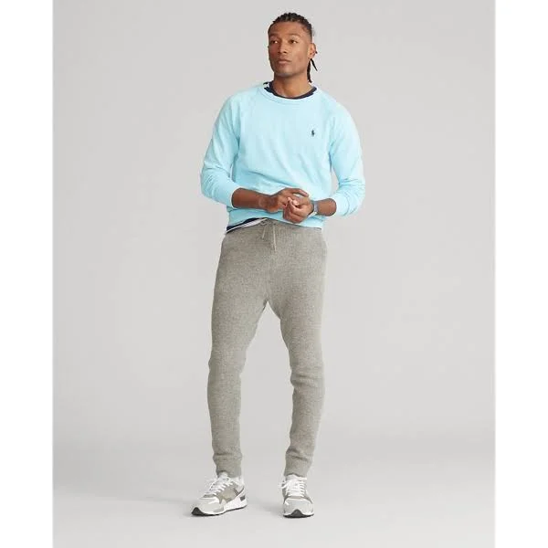 Polo Ralph Lauren Men's Cotton Spa Terry Sweatshirt - French Turquoise