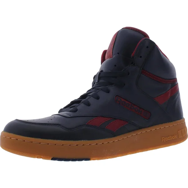 Bb 4600 Mens Fitness Running Basketball Shoes, 4.5, Night Navy/Collegiate Burgundy/ Reebok Rubber Gum