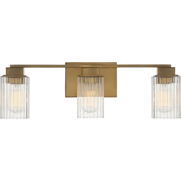 Quoizel Lighting Dan8632ws Danson Bath 4 Light Weathered Brass
