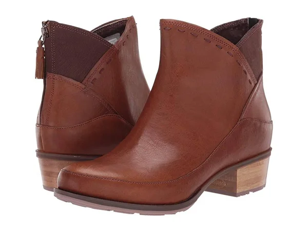Chaco Women's Cataluna Mid Boot - 7 - Ochre