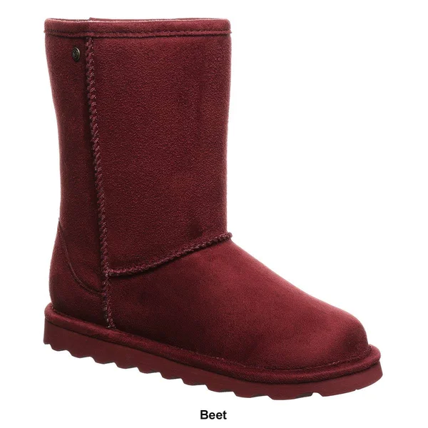Bearpaw Elle Short Vegan Women's Boot - Black Size 8