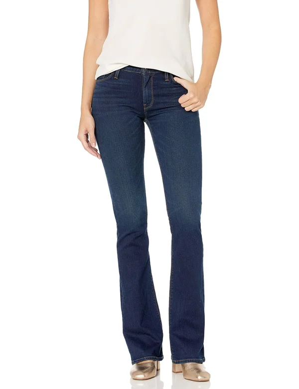Hudson Jeans Nico Mid-Rise Bootcut Jeans - 27, Requiem