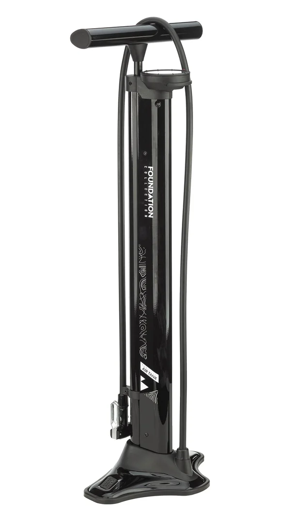 Foundation - Airblast Tubeless Floor Pump Alloy Barrel, Twin Valve, 260 PSI