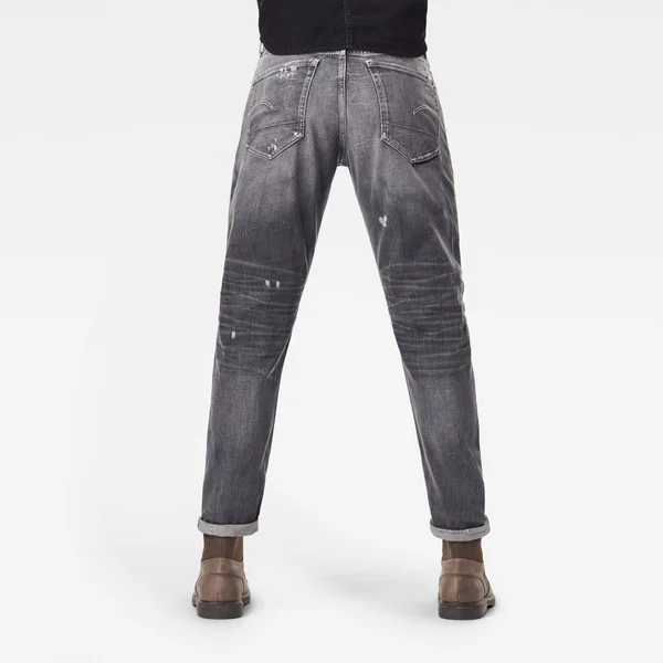 G-Star Raw Men 3301 Regular Tapered Jeans Grey Size 31-34