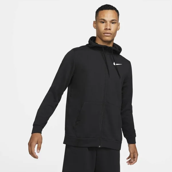 Nike Black Dri-Fit Full-Zip Hoodie