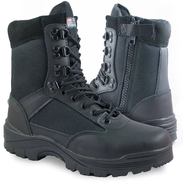 Mil-Tec Tactical Side Zip Boots - Black - US 7