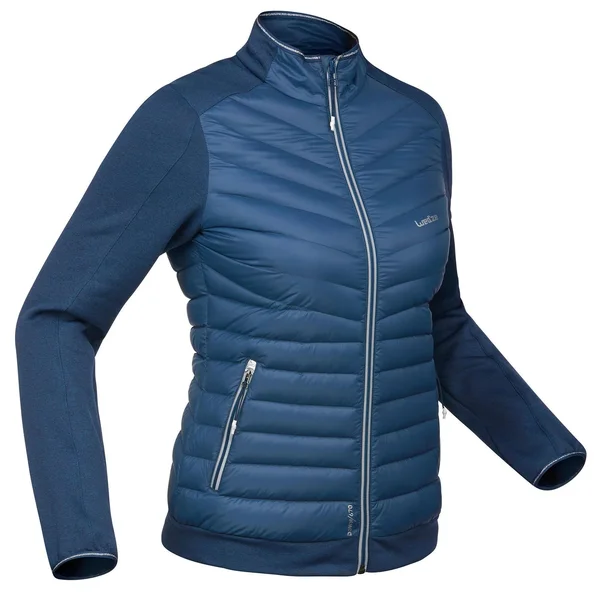 Wedze Women's 900, Skiing 2nd Layer, Jacket in Snowy White, Size Xs
