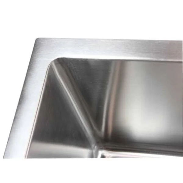 Stainless Steel Undermount Single Bowl 15mm Kitchen Sink - 36 F3619