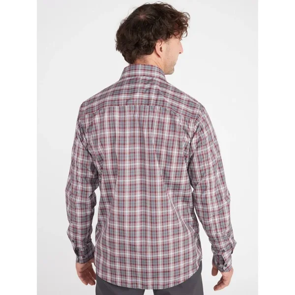 ExOfficio Men's BugsAway Covas LS Shirt - Medium - Dark Steel