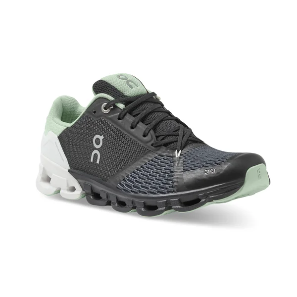 on Running, Cloudflyer, Women's 8, Black, White
