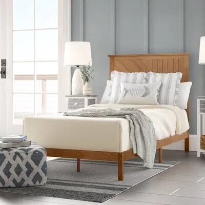 Meryl Ages Holder Wood Platform Bed Breakwater Bay Size: Twin