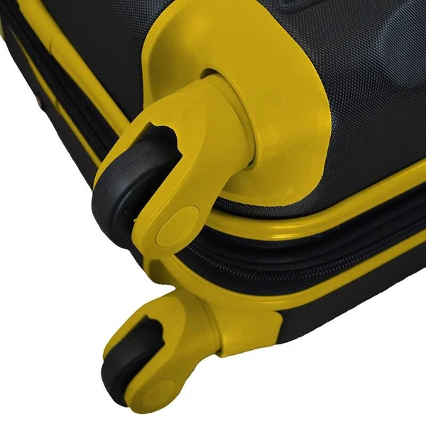 LSU Tigers NCAA Luggage Carry-On 21x22 ABS Hardcase Two-Tone Spinner