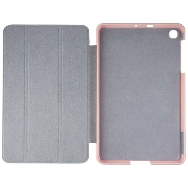 Verizon Folio Case & Tempered Glass Screen Protector Bundle for Galaxy Tab A 8.4 - Pink