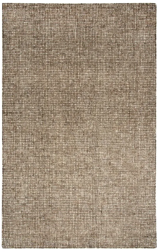 Alora Decor Storm Brown 5& x 8& Hand-Tufted Rug- ST1004