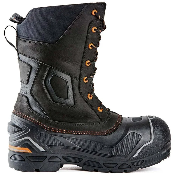 Helly Hansen Men's Denali Pack Removable Liner Work Boots - Composite Toe - Black Size 8(M)