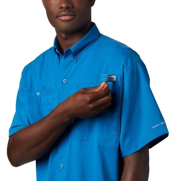 Columbia Men's Tamiami II Short Sleeve Shirt - Dark Pool - XL