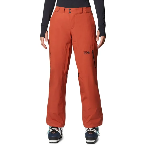Women's Mountain Hardwear Cloud Bank Pant in Orange Size Large