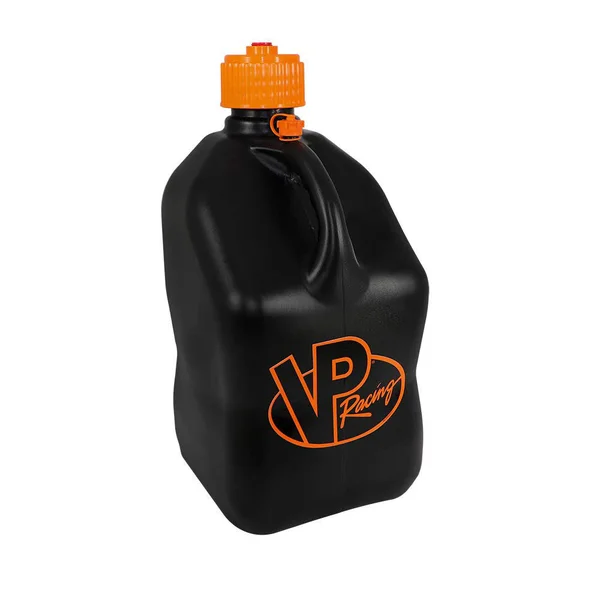 VP Racing 5 Gallon Racing Fuel Container Jug GAS Can Black/Orange 2 Pack