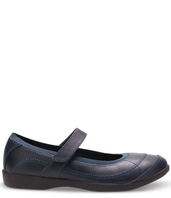 Hush Puppies Girls& Reese Mary Jane, Size: 12, Black