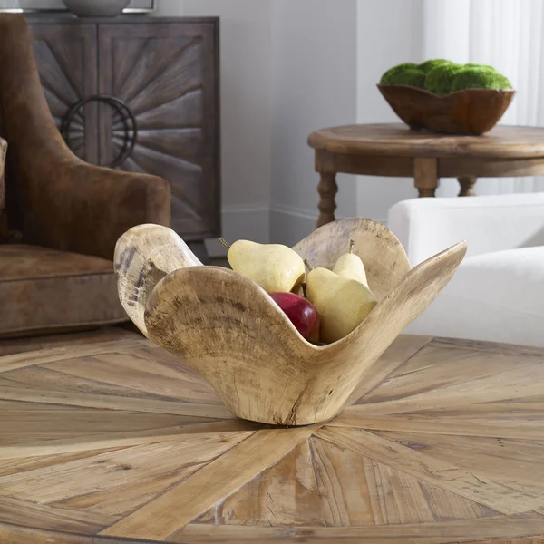 Uttermost TAMARINE Wood Bowl