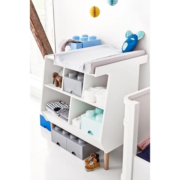 Lego Storage Brick Drawer 8 - Aqua Light Blue