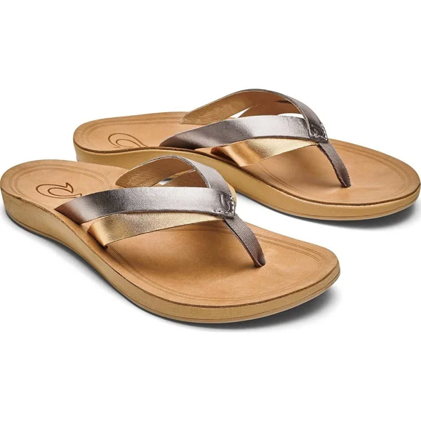Olukai Kaekae - Women's - 9, Sahara/Bubbly