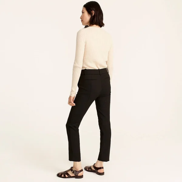 J.Crew Womens Cameron Slim Crop Pant in Four-Season Stretch (Size 16)